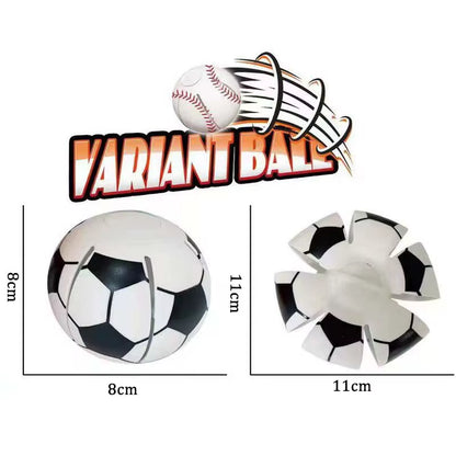 Dog Toys Flying UFO Morph Ball Outdoor Interactive Training Pet Toys Fun Throwing Bouncy Balls Decompression Dog Accessories